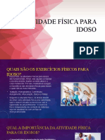 Atividade física para idosos: benefícios e exercícios indicados