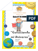 Guía N°28 NMM: "Conociendo Mi Universo"
