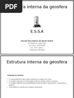 Estrutura Interna Da Geosfera 