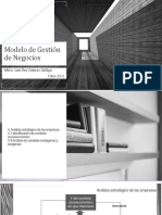 Modelo de Gestión de Negocios: Mtro. Luis Rey Gómez Zúñiga Cilco 23-2