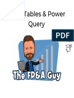 Excel Tables & Power Query