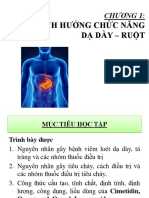 PDF Chương 1 HD2 THUỐC ẢNH HƯỞNG CHỨC NĂNG DẠ DÀY RUỘT