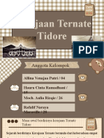 Kerajaan Ternate Tidore