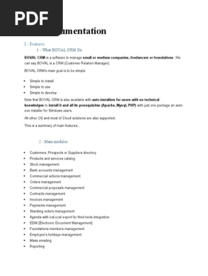 BOVAL DOcs