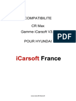 Compatibilite CR Max: Gamme Icarsoft V3.0