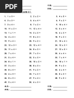 Area Model Multiplication: 2 X 2 Digits | PDF