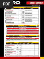 Week 1 Workout: Strength Training I X-Tended Failure Workout