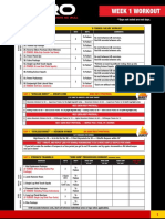 Week 1 Workout: Strength Training I X-Tended Failure Workout