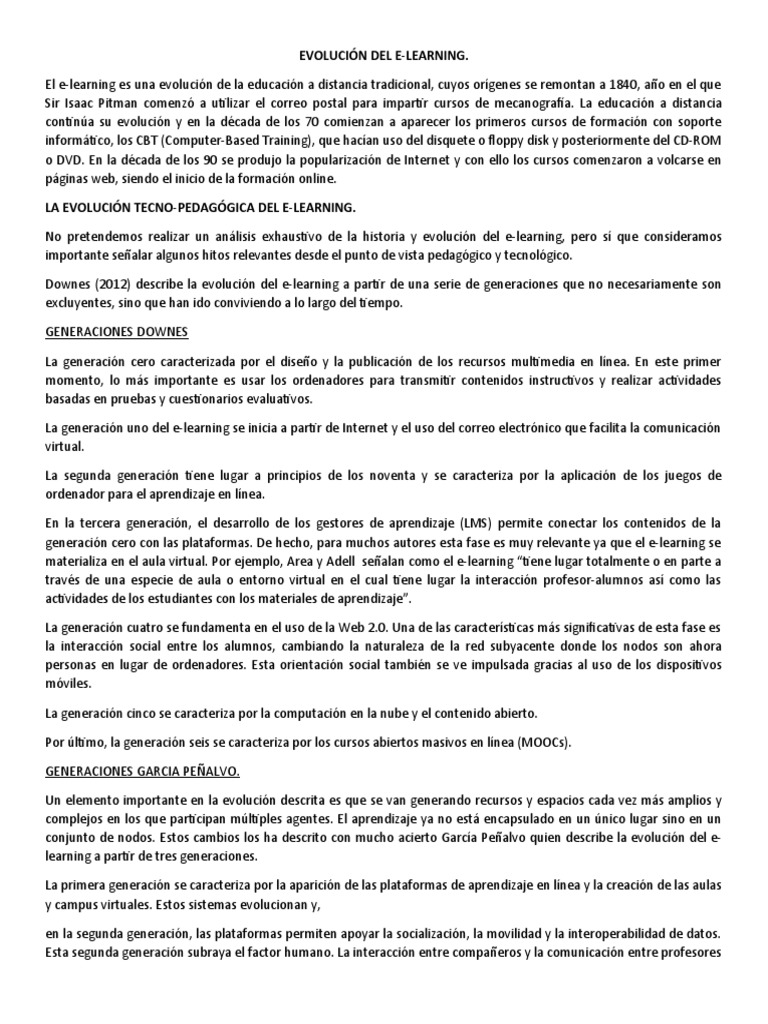 Act 1 Elearning | PDF | Internet | Informática