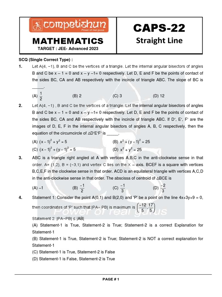 Caps 22 PDF Triangle Line (Geometry)