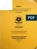 Audit Operasionji Atas Siklus Pendapatan Padapt. Semenbaturaja (Persero) Palembang