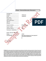 Laboratory Test Report - Electrical/Electronics/ Photometric