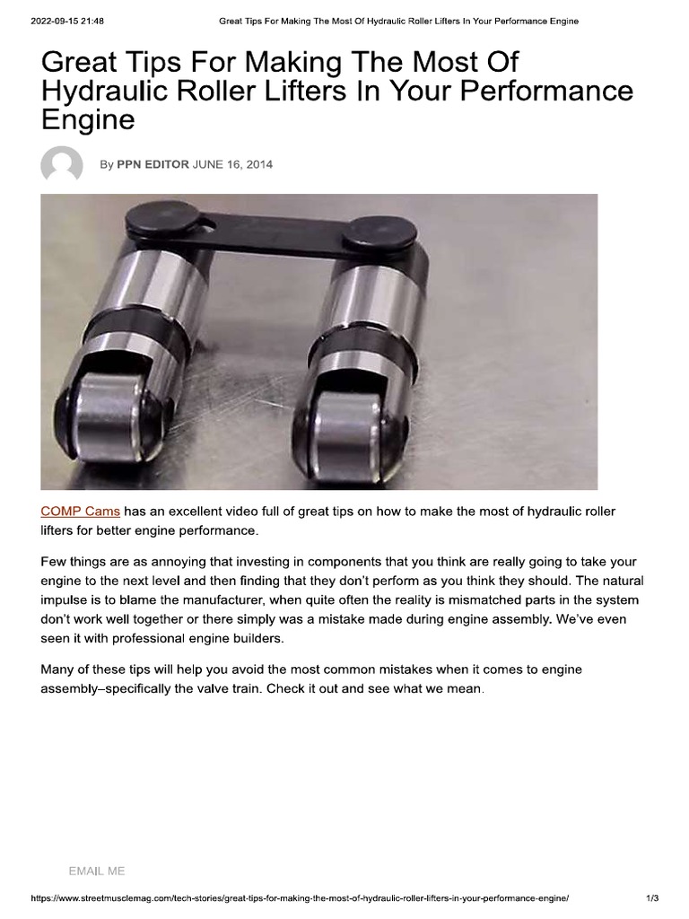 Hydraulic Roller Lifter Link Bar Small Block For Chevy SBC 350 265 283 400 V8 E - Foto 6