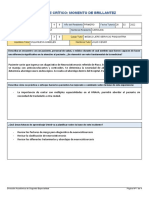 Incidente Crítico: Momento de Brillantez: Dirección Académica de Segunda Especialidad Página #1 de 4