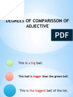 Degrees of Comparisson of Adjective