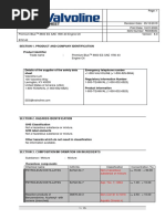 Valvoline - Premium Blue Safety Data Sheet | PDF | Dangerous Goods ...