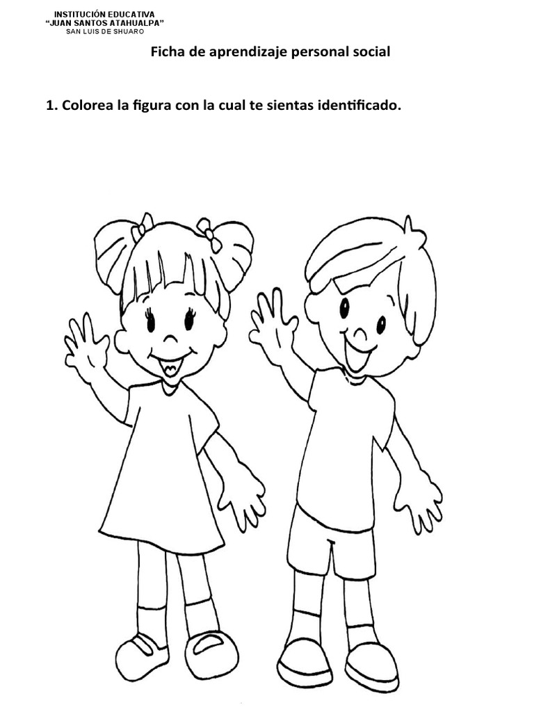 Ficha de Aprendizaje Personal Social | PDF