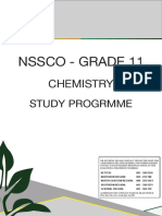 Nssco - Grade 11: Chemistry