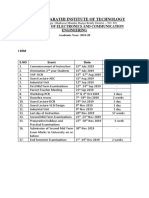 Academic Calender 2019-20 With Activities