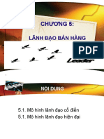 Chương 5:: Lãnh Đ o Bán Hàng