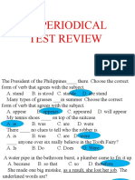 1ST Periodical Test Review