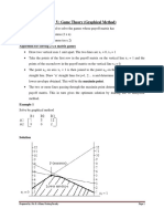 Unit V Game Theory (Graphical Method)