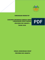 Ringkasan Eksekutif Dokumen Informasi Kinerja Pengelolaan Lingkungan Hidup Daerah Provinsi Dki Jakarta TAHUN 2020