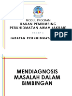 Mendiagnosis Masalah Dalam Bimbingan