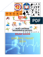 2014 BUKU LAPORAN AKTIVITI KELAB SUKAN MENENGAH BP