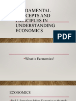 Fundamental Concepts of Economics