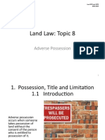 Land Law - Lecture (2019)
