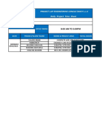 Daily Timesheet 3