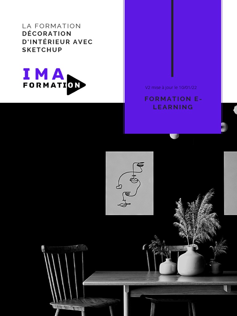 Formation Décoration Intérieure SketchUp | PDF | Art