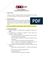 Tarea Académica 1: Comprensión y Redacción de Textos 1 1. Logro A Evaluar