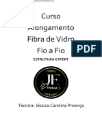 Curso Alongamento Fibra Vidro Fio Fio