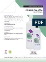 Ficha Hydra Cream Xtra