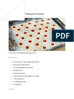 Resep Kue Kering Thumbprint Premium