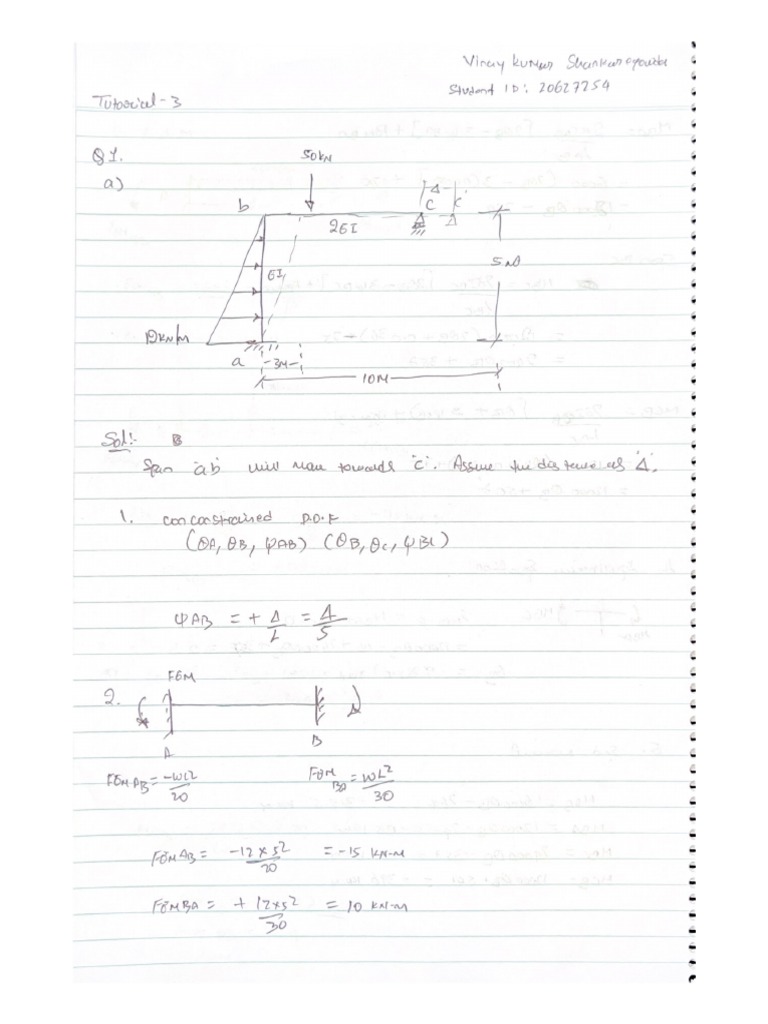 Structural Analysis Tutorial3 PDF