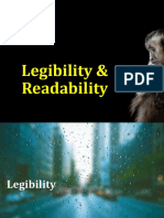 Legibility & Readability