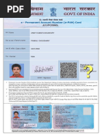 Pan Card Back Side | PDF