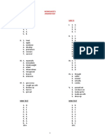 Worksheets-Answer Keys