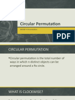 Circular Permutation: GROUP 4 Presentation