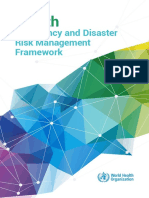 Risk Management Framework Health EmergencyDisaster