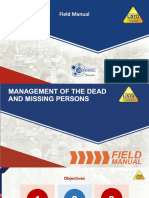 Expanded Coverage of Disaster Response and Early Recovery in MDM Field Manual