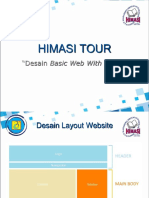 Himasi Tour: "Desain Basic Web With HIMASI"