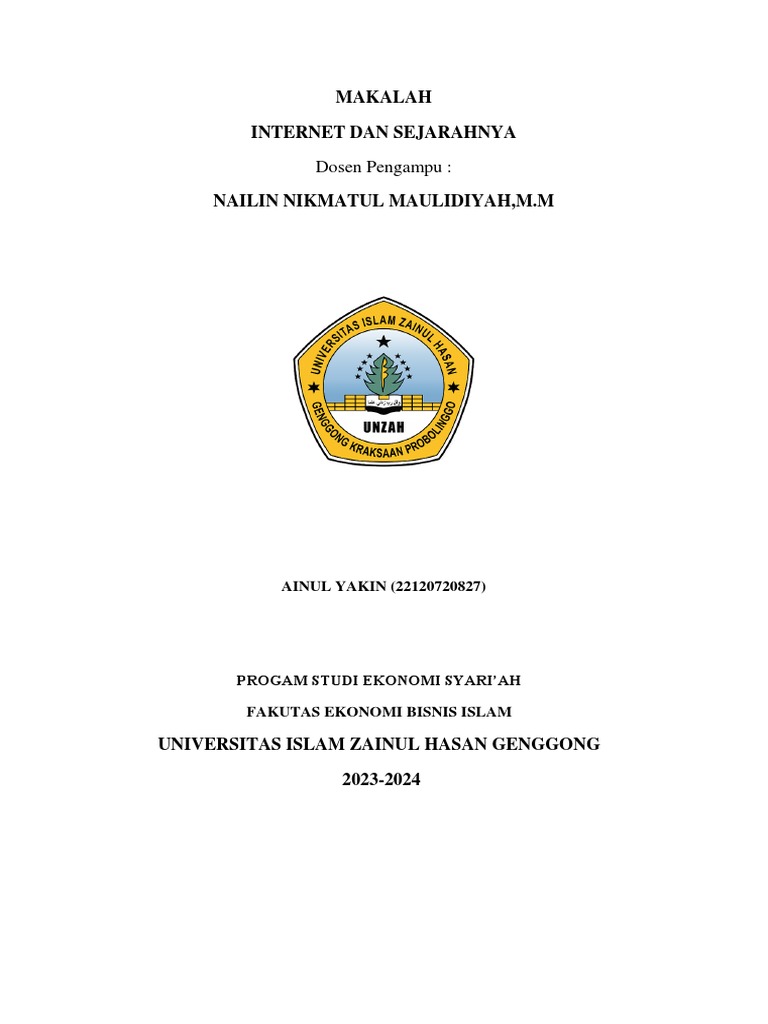 Internet Dan Sejarahnya | PDF