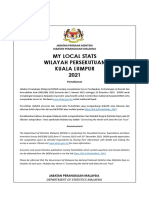 My Local Stats Wilayah Persekutuan Kuala Lumpur 2021: Jabatan Perdana Menteri Jabatan Perangkaan Malaysia