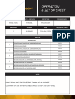 TITAN-84L Setup - Operation Sheet