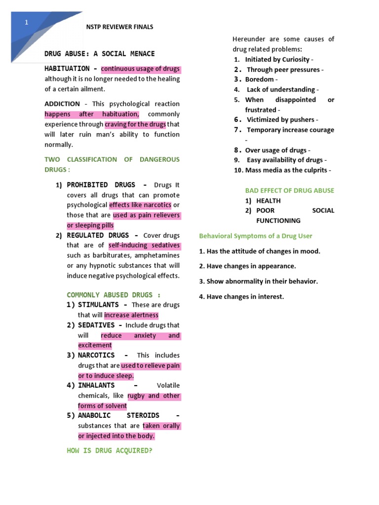 Negative Consequences Of Substance Abuse