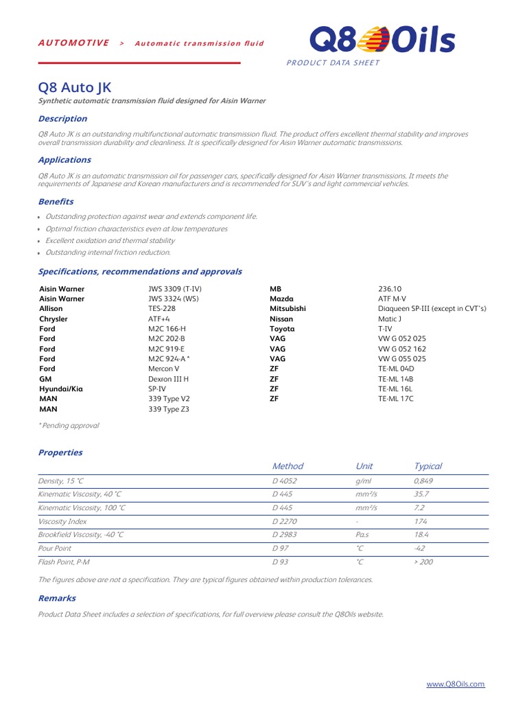 Q8-Auto-JK - en PDS | PDF | Automotive Industry | Vehicles